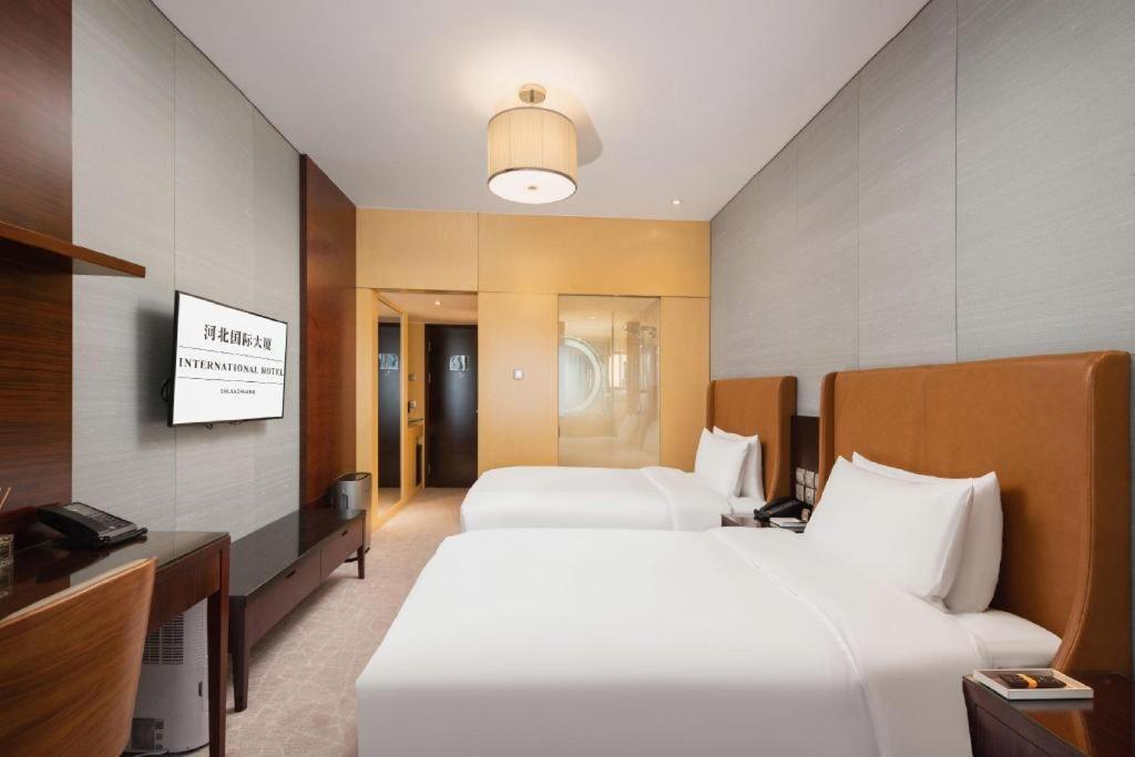 Shijiazhuang International Building Hotel Экстерьер фото