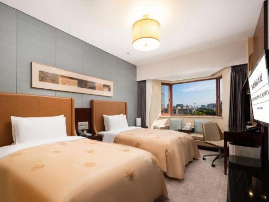 Shijiazhuang International Building Hotel Экстерьер фото