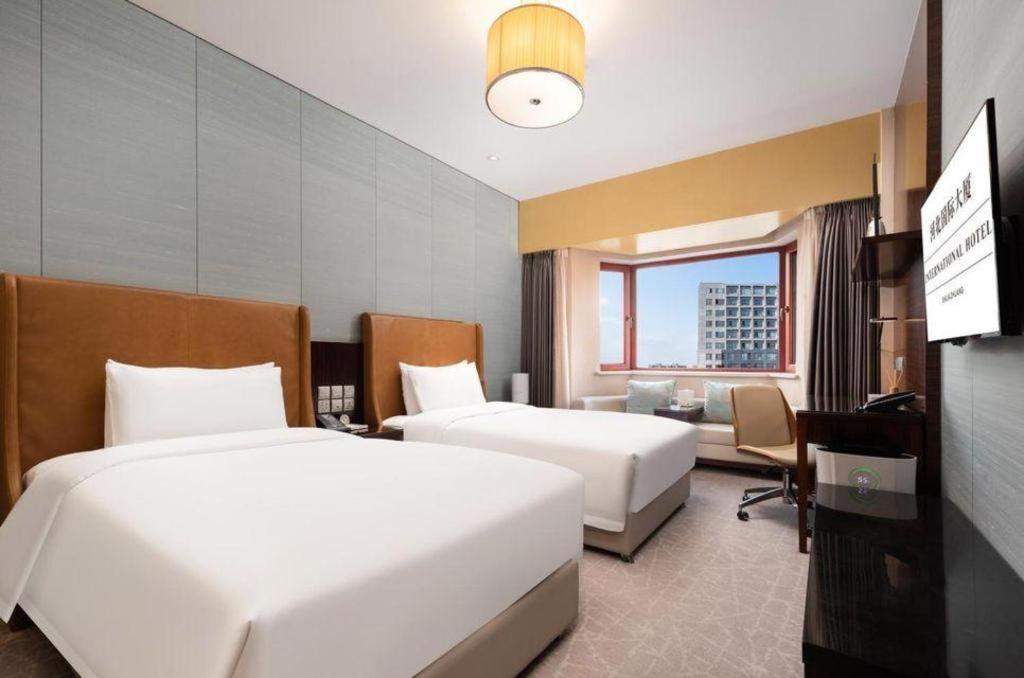 Shijiazhuang International Building Hotel Экстерьер фото
