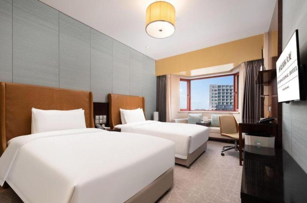 Shijiazhuang International Building Hotel Экстерьер фото