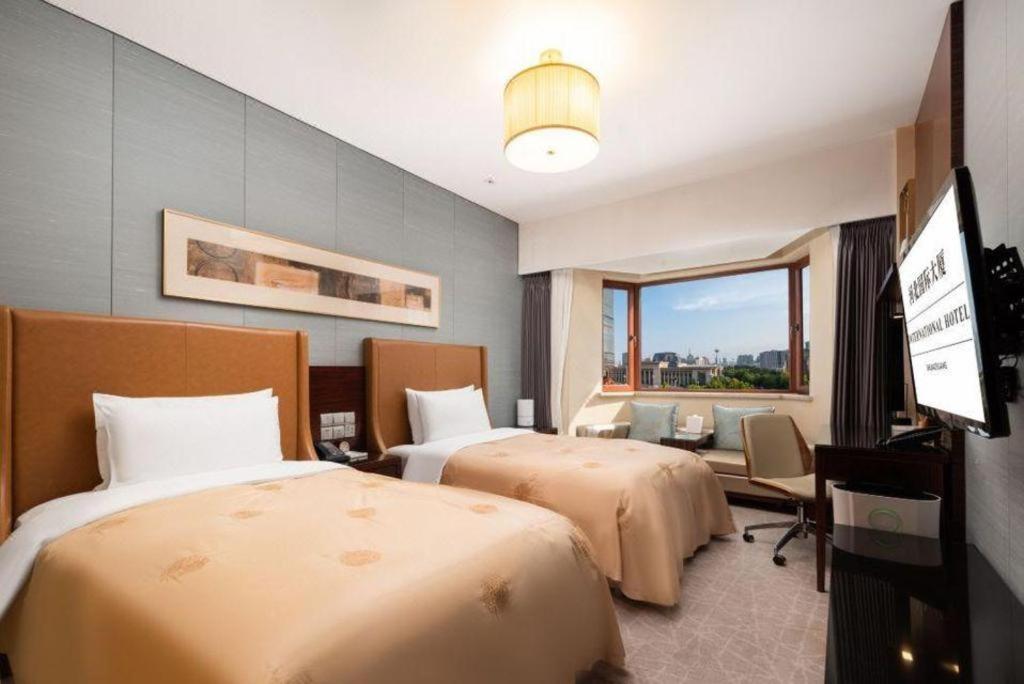 Shijiazhuang International Building Hotel Экстерьер фото